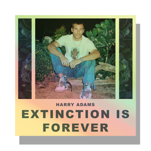 Extinction is Forever Holographic Album Art Sticker